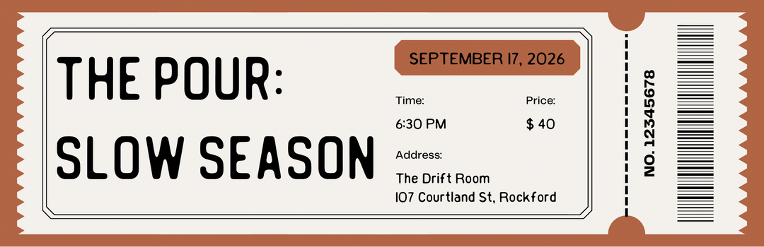 The September Pour Ticket