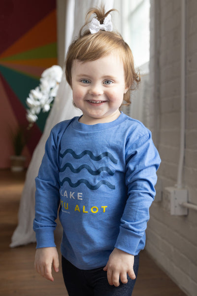 Toddler Long Sleeve Lake Tee