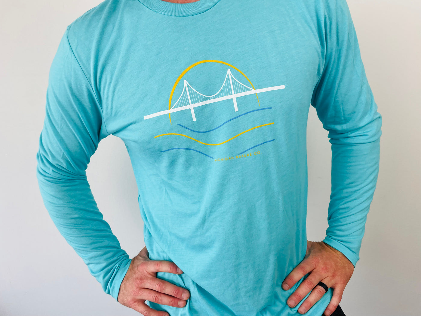 Straits of Mackinac Long Sleeve Tee