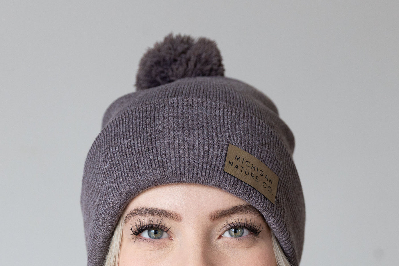 Pom Knit Beanie