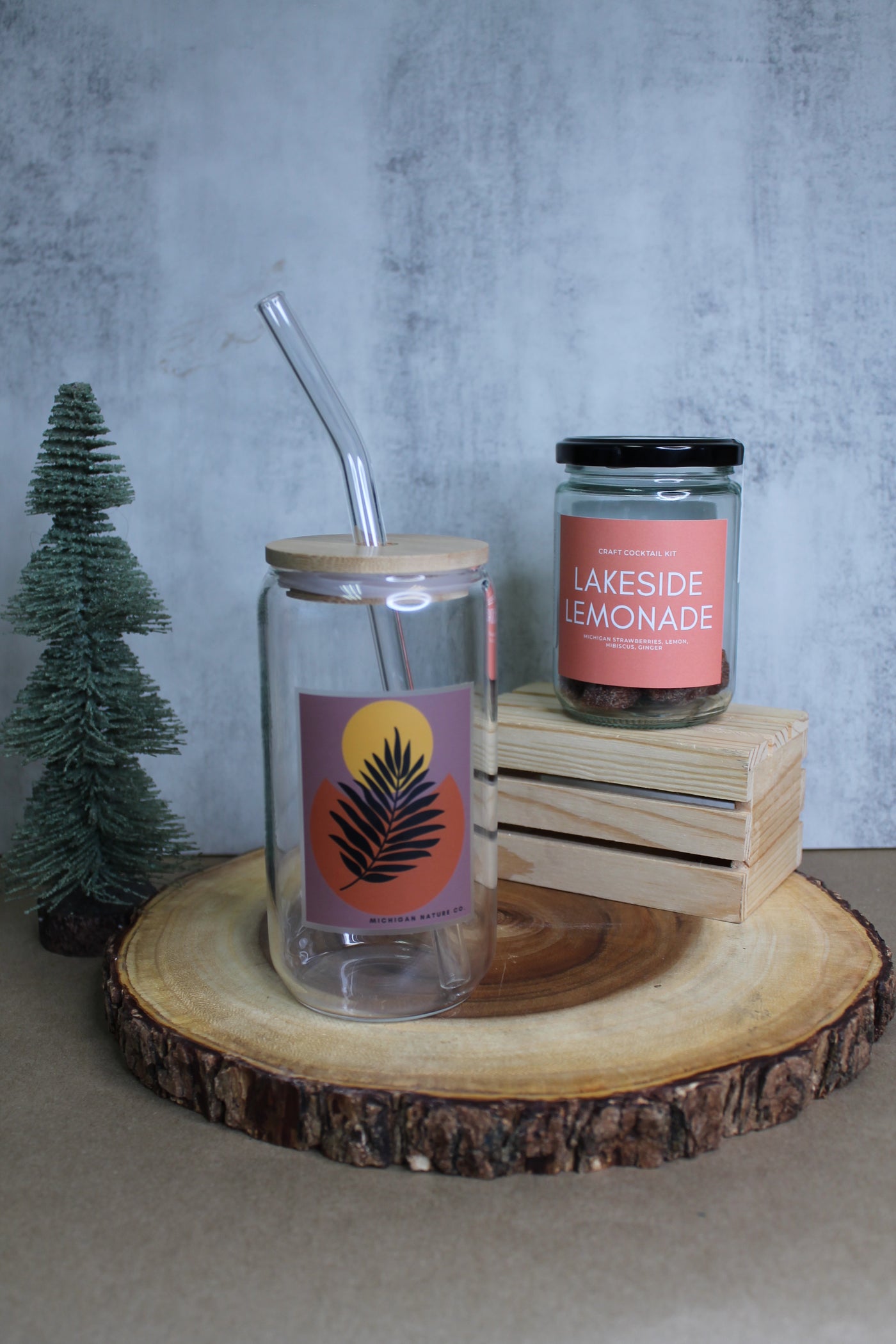 Nature Glass Tumbler