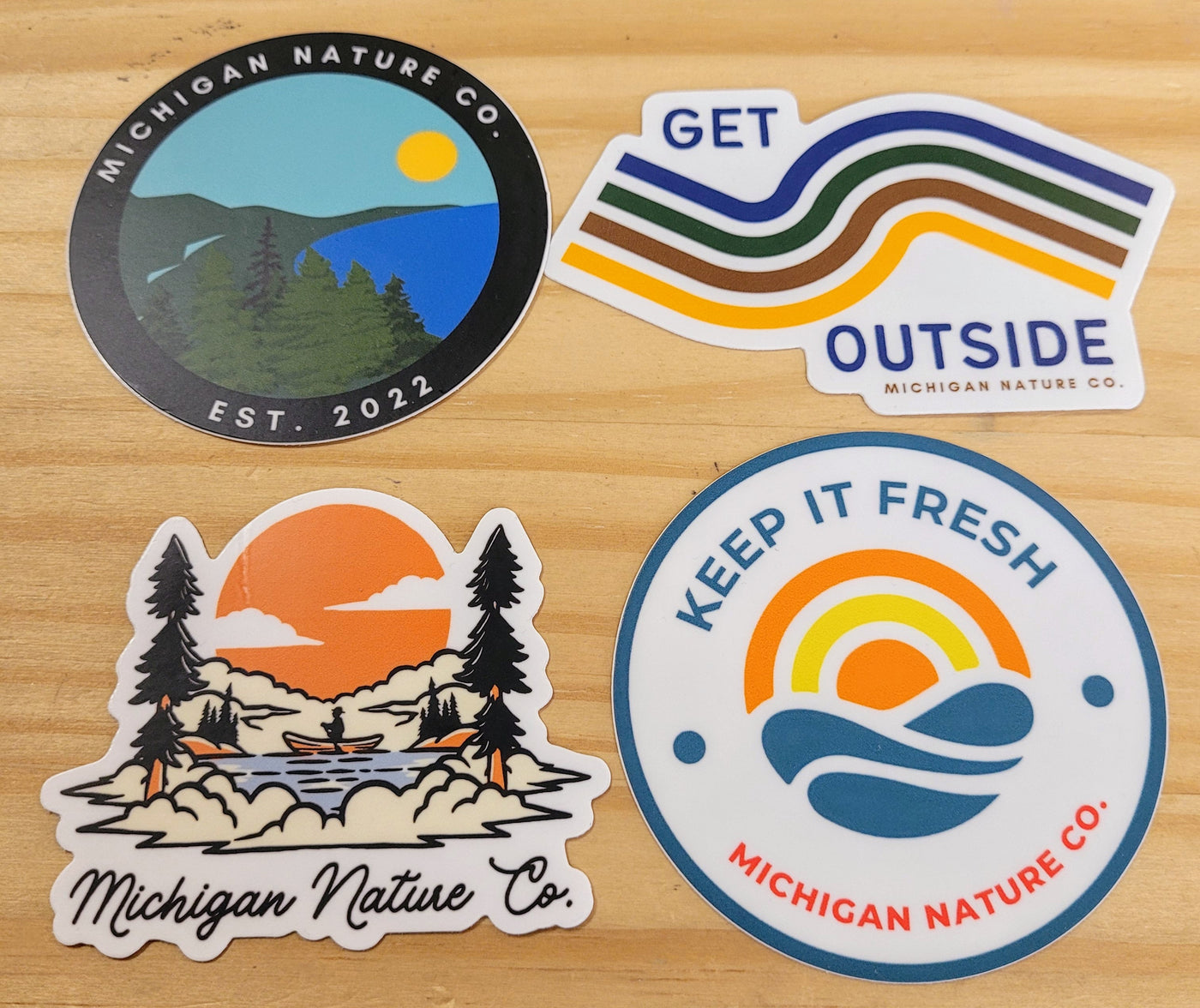 Michigan Nature Co. Sticker