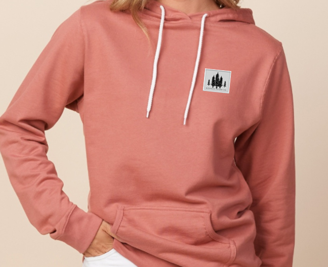 Ladies Midweight Pullover Hoodie