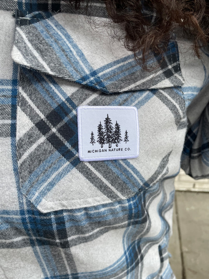 Hooded Flannel Jacket