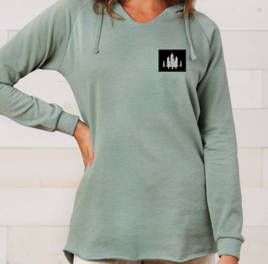 Ladies Fleece Pullover Hoodie