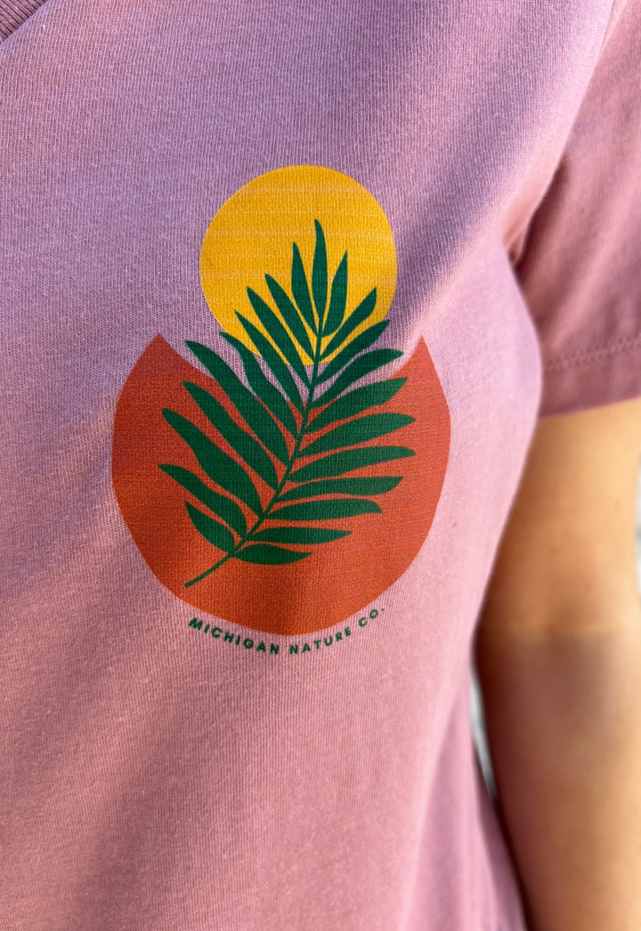 Botanical Ladies Relaxed V-Neck