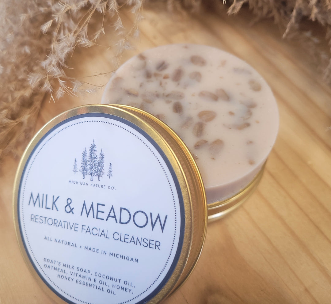 MILK & MEADOW Restorative Facial Cleansing Bar