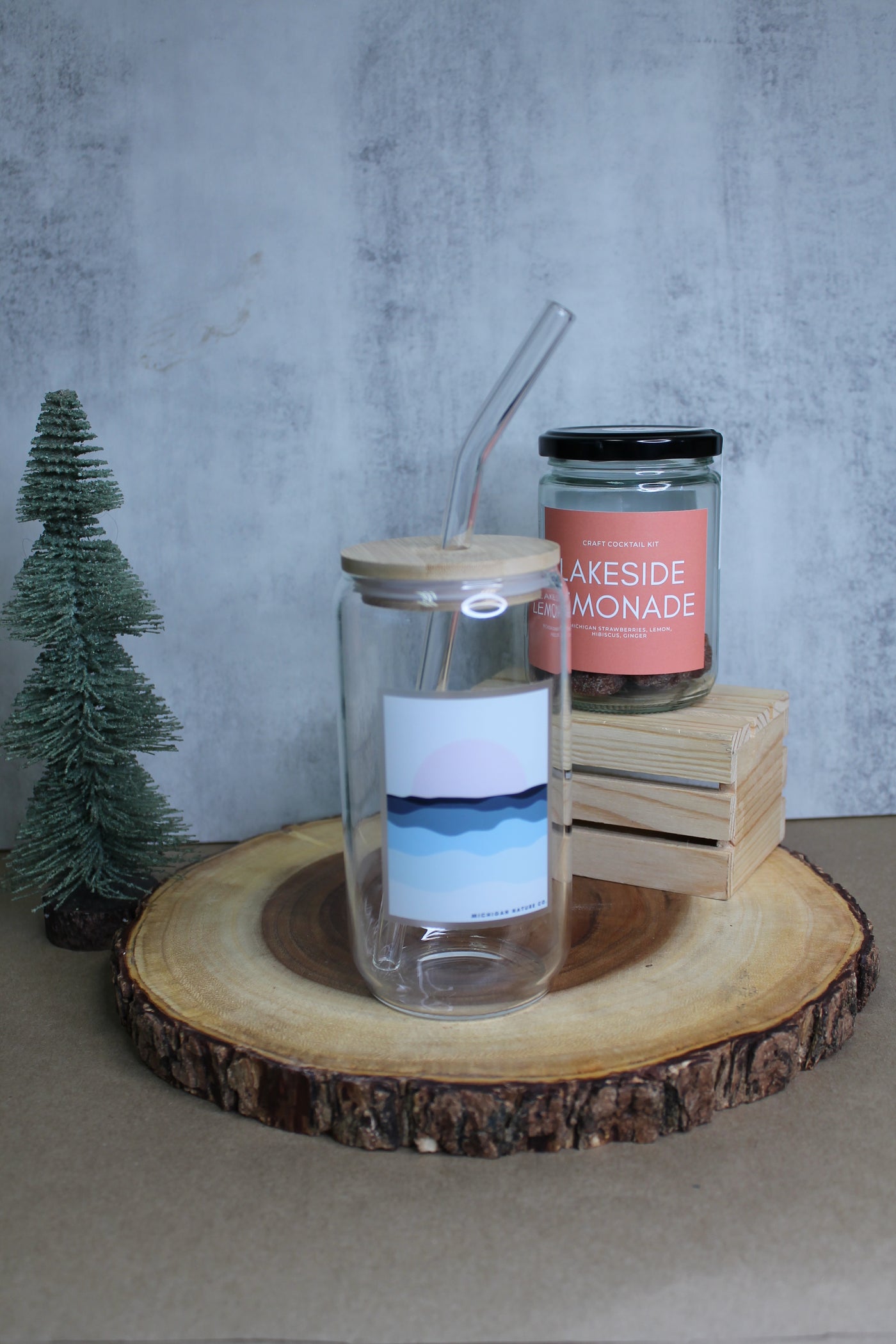 Nature Glass Tumbler