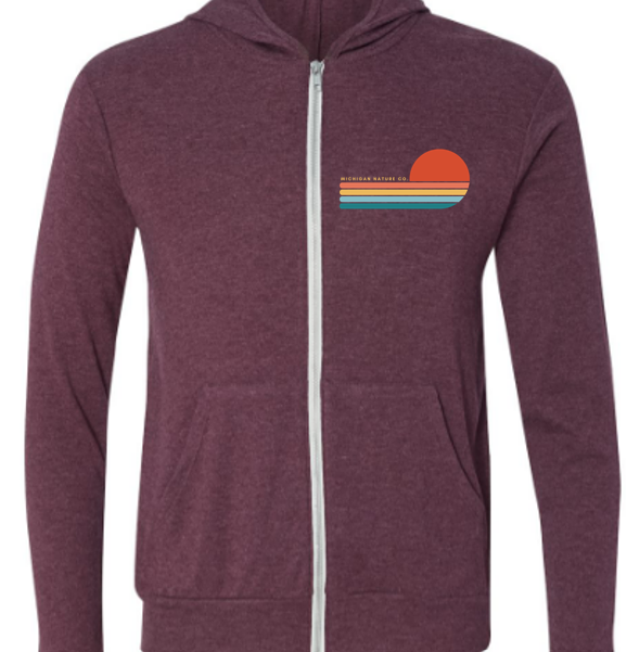 Summer Sunset Lightweight Full-Zip